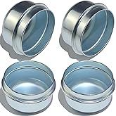 iBroPrat 4pcs Trailer Hub Cap 1.98" for Most 2000 to 3500 Pound Axles | Surface Galvanized, Rust Resistant,Chamfered for easy installation,Bolt Metal Trailer Axle Wheel Bearing and Hub Dust Cap Cup