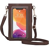 AnsTOP Small Crossbody Bags for Women, Vegan Leather Crossbody Phone Purse, Handheld & Adjustable Shoulder Strap