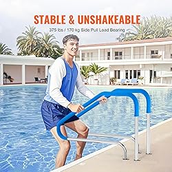 VEVOR Pool Handrail,46 x 37 inch Pool