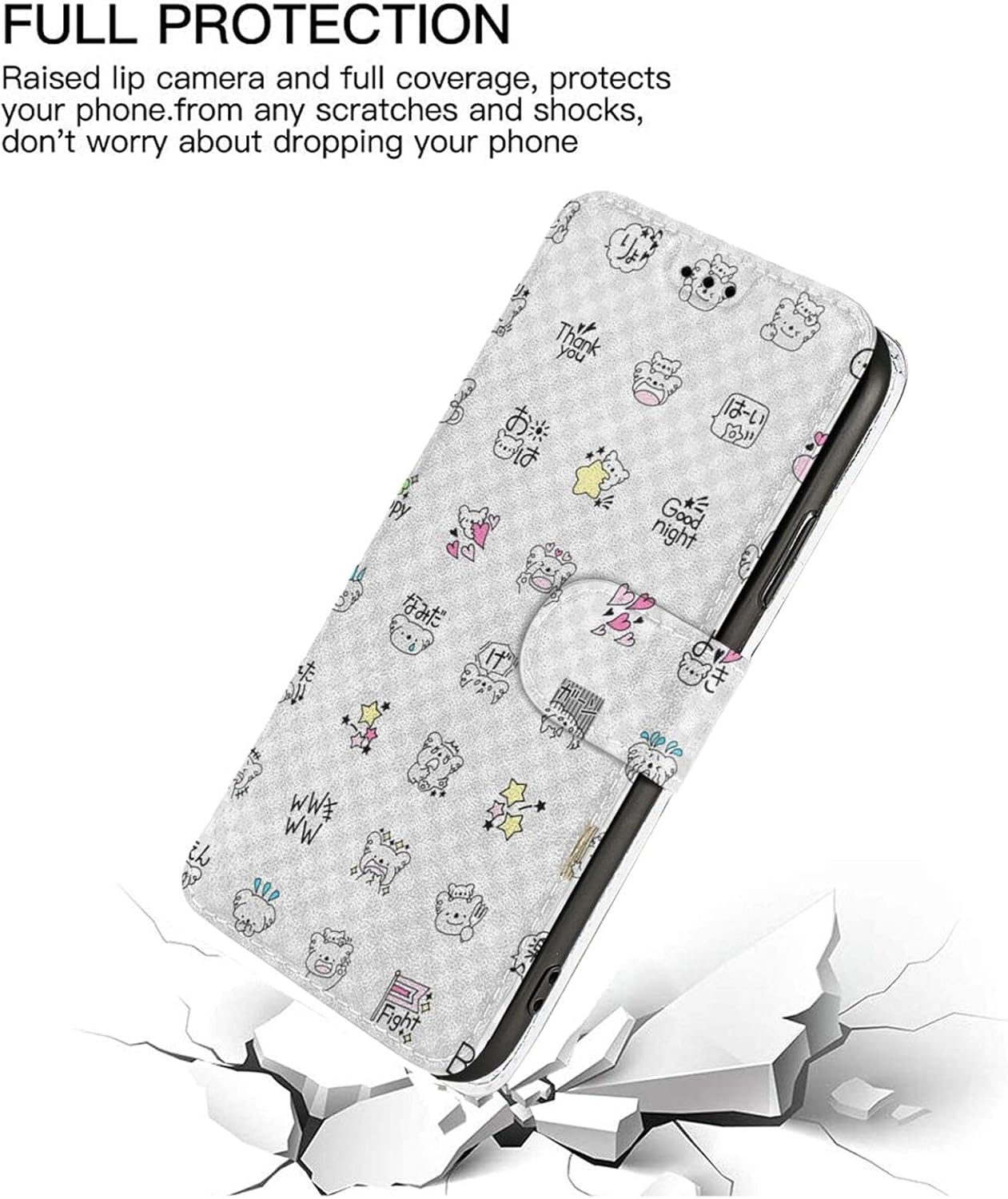 Amazon Co Jp 自分ツッコミくま Iphone Se 8 7 ケース スマホケース Puレザー 手帳型 軽量 薄型 カード収納 スタンド機能 Iphone8 ケース Iphone Se2 ケース Iphone7ケース 人気 カード収納 スタンド Puレザー 4 7インチ対応 カードホルダー 家電 カメラ