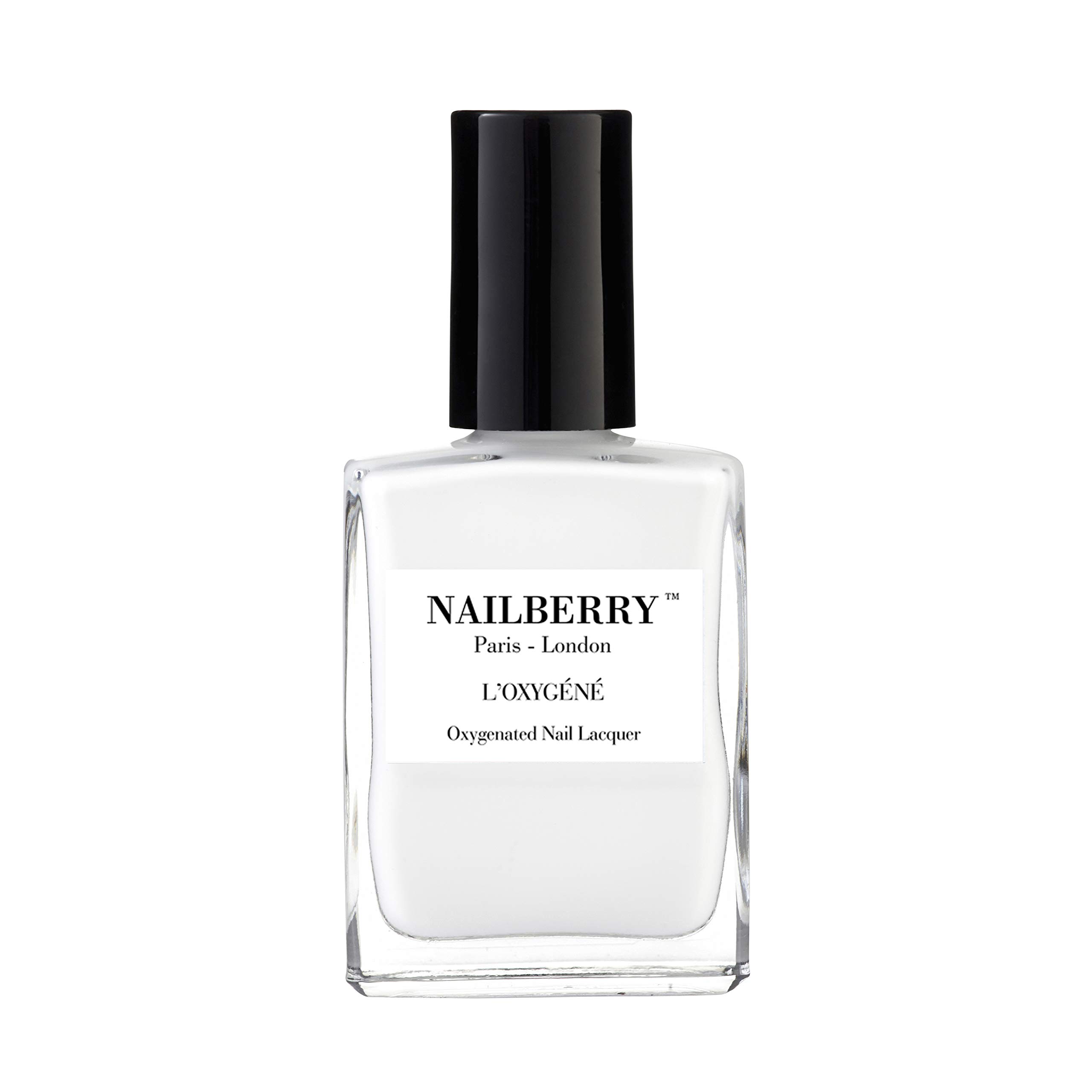 Nailberry L'Oxygéné Oxygenated Nail Lacquer | Flocon, 15ml | Polish for a Healthier Manicure & Long Lasting Colour | 12-Free, Vegan, Halal, Cruelty & Gluten Free
