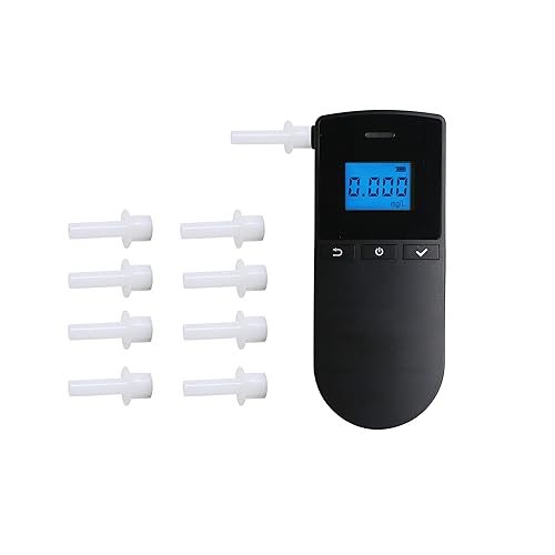 MQ Portable Breathalyzer, Accuracy Breath Alcohol Tester, LCD Display