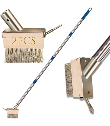 Gardena Combisystem Joint Brush M – Steel Bristles & Scraping Edge For Removing Moss From Paving Joints And Walls