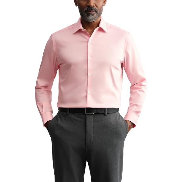 Amazon.com: Van Heusen Men's Dress Shirt Regular Fit Ultra Wrinkle Free Flex  Collar Stretch Print : Clothing, Shoes & Jewelry