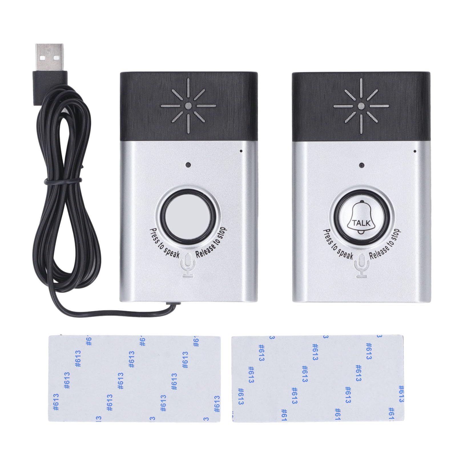 Wireless Doorbell with Two-Way Audio & Remote Ring Smart Doorbell Kit for Home, No Wiring Required, Weatherproof Video Doorbell with Voice Intercom