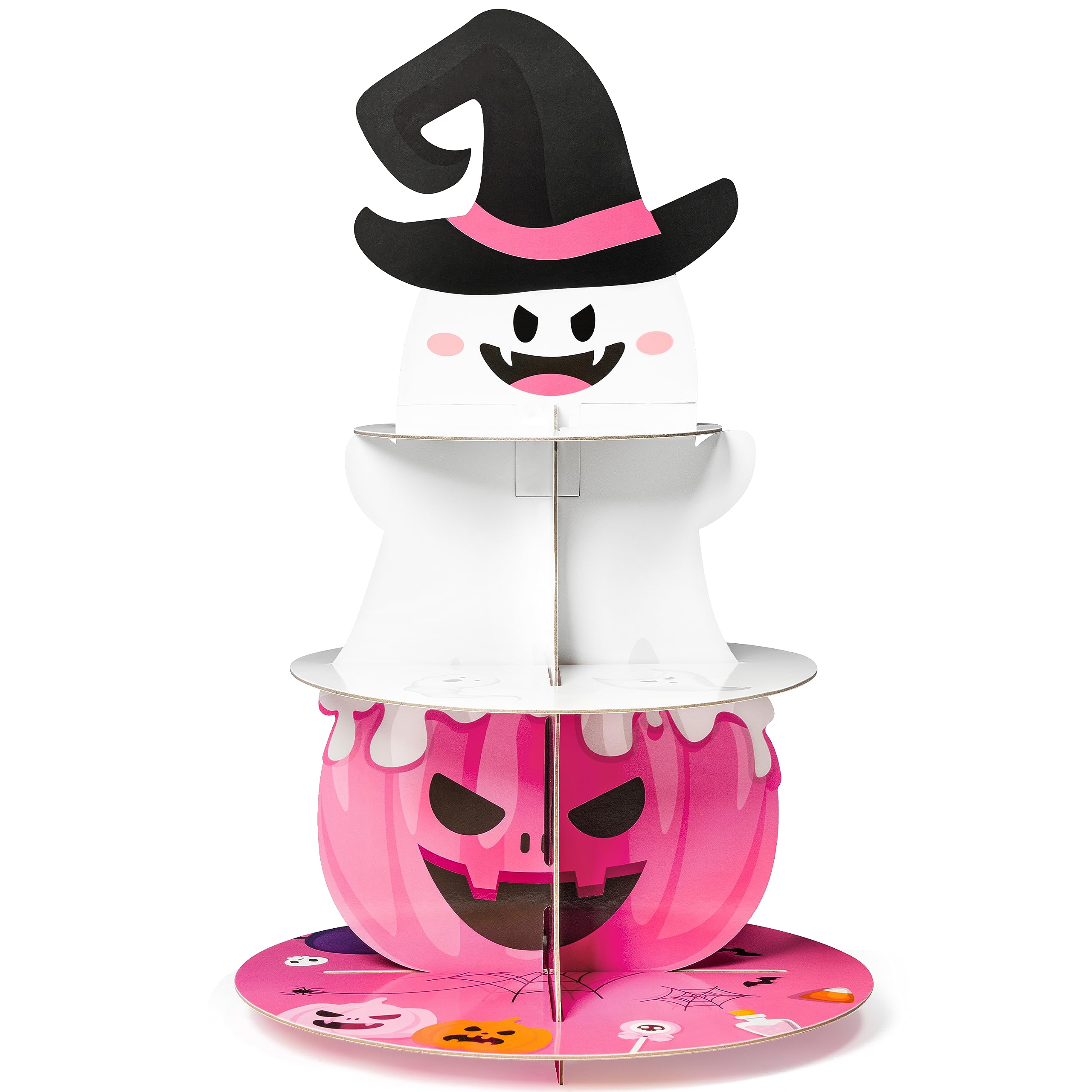 Haooryx Little Boo Party Decorations Cupcake