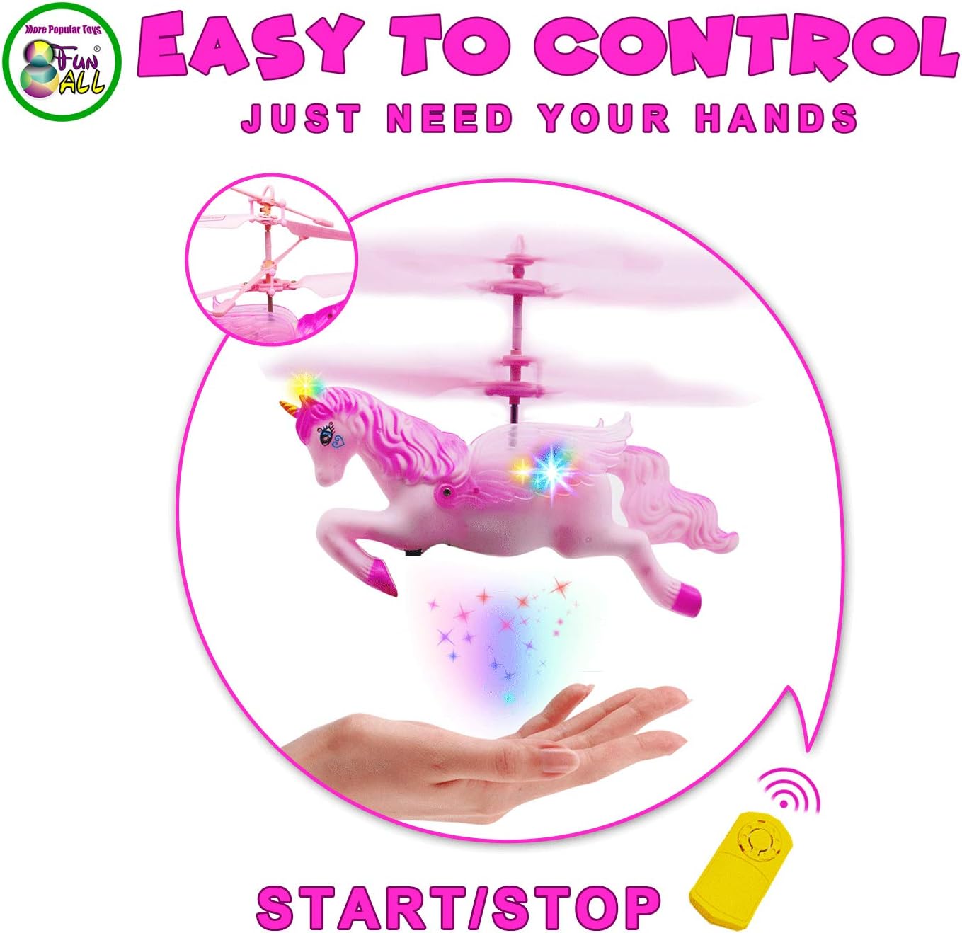 flying unicorn drone