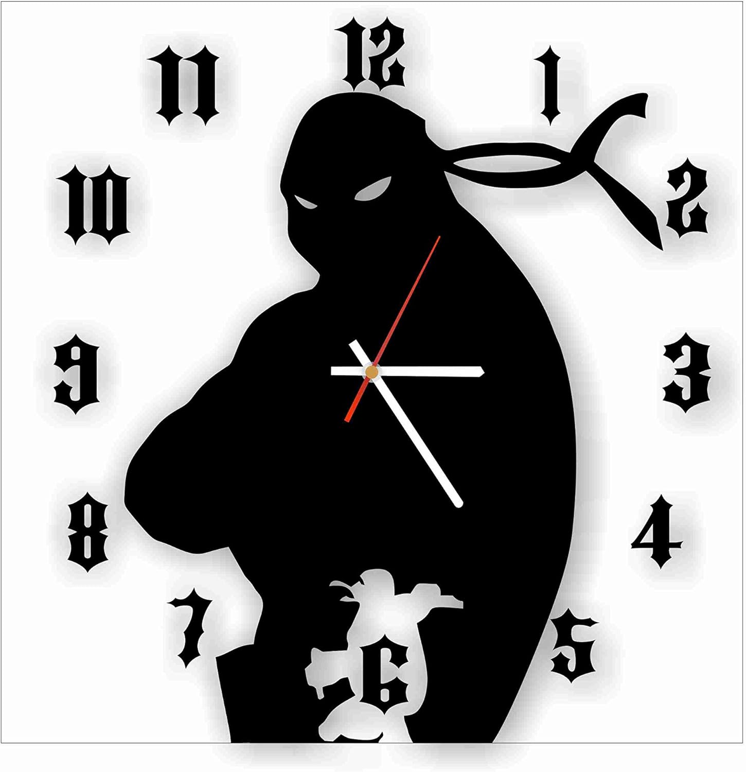 Teenage Mutant Ninja Turtles 11.4" Handmade Wall Clock - Unique Design - BE Special - The Best Present Made of Plastic