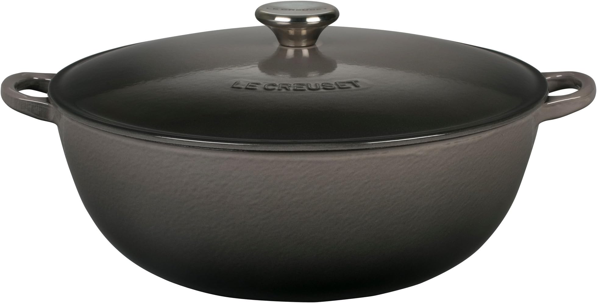 Le Creuset Enameled Cast-Iron 7-1/2-Quart Bouillabaisse Pot, Oyster