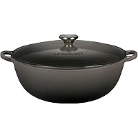 Le Creuset Enameled Cast-Iron 7-1/2-Quart Bouillabaisse Pot, Oyster