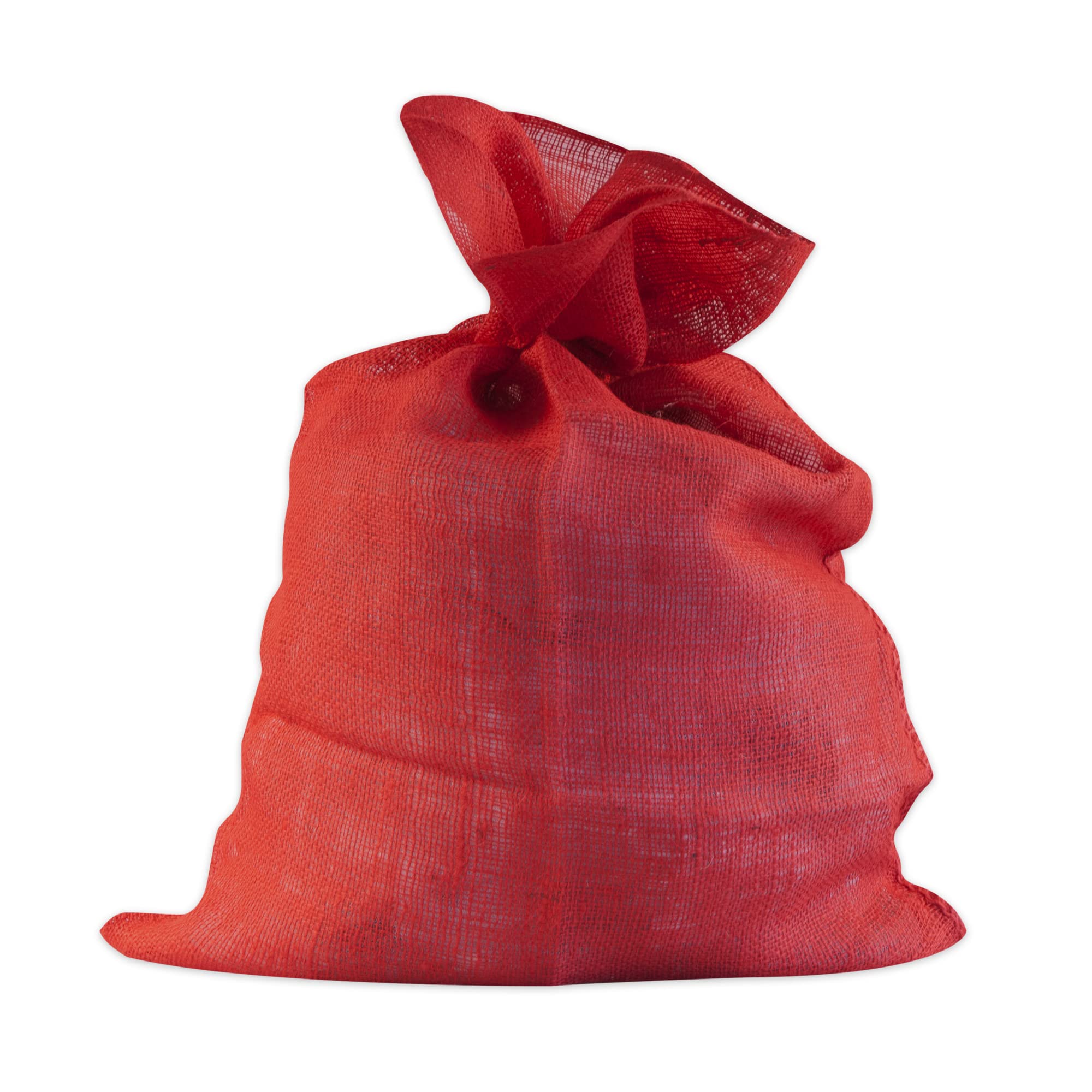 Windhager Eco 06070 Jute Fabric, Potato Sack, Decorative Bag, Multifunctional Jute Bag, Winter Protection for Potted and Pot Plants, Red, 70 x 100 cm