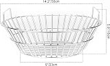 Onlyfire Stainless Steel Charcoal Ash Basket Fits Large BGE Kamado Joe Classic view 2