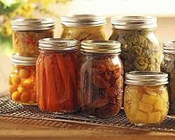 Dalzom® 72Pcs Canning Lids Wide Mouth, Premium