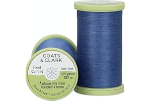 COATS & CLARK Inc S960-4470 Dual Duty Plus Hand Quilting Thread, 325-Yard, Yale Blue