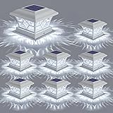 APONUO Solar Post Cap Lights,4x4 Post Solar Lights