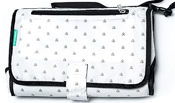 travel changing mat with wipes case