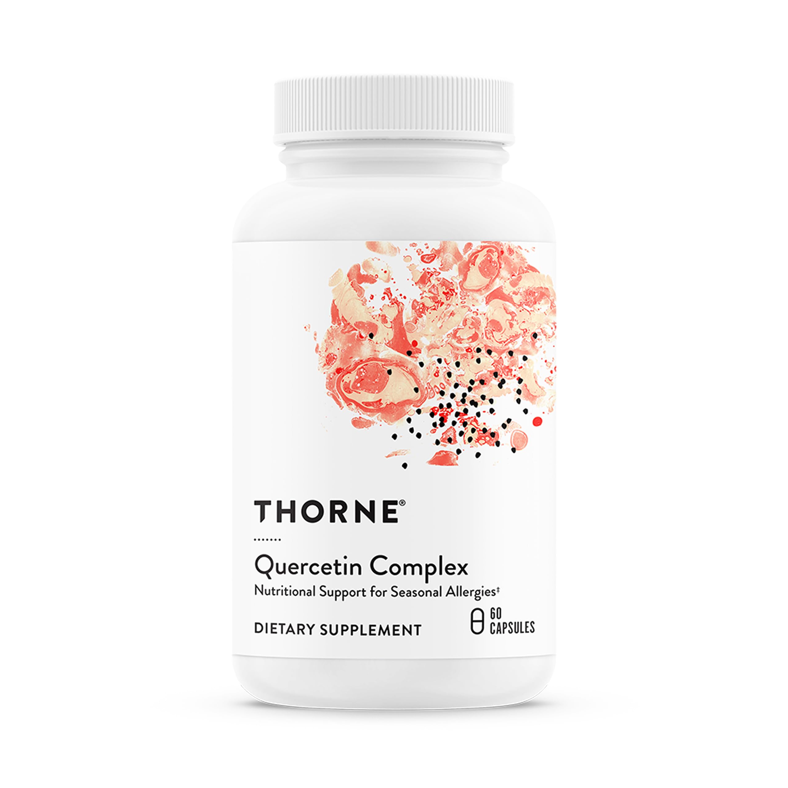 Thorne Quercetin Complex - Quercetin Phytosome Supplement with Bromelain - 60 Capsules