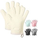 MAD SHARK Silicone Oven Mitts Heat Resistant 450