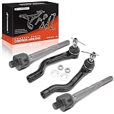 A-Premium Front Inner &amp; Outer Tie Rod End Kit, Fix Uneven Tire Wear | Compatible with Honda Accord 2013-2017 &amp; Acura TLX 2015-2020, L4 2.0L &amp; V6 3.5L, Naturally Aspirated, Set of 4