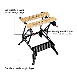 BLACK+DECKER Portable Work Bench and Vise