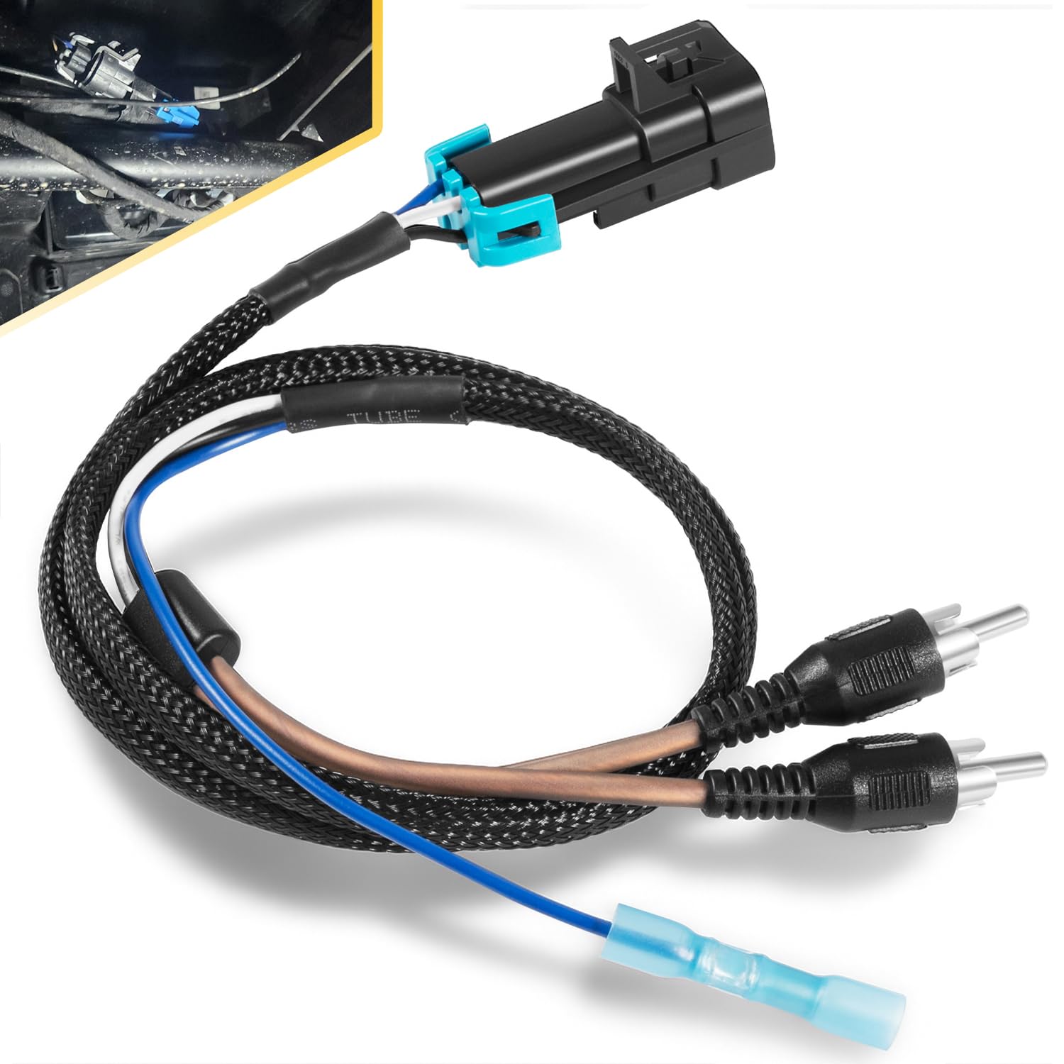 Photo 1 of Zymurgoes for RZR Pro Series Output Harness and Subwoofer Harness for Ride Command – Compatible with Polaris RZR Pro XP, Pro R, Turbo R Models