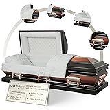 Overnight Caskets Legacy Metal Funeral Casket