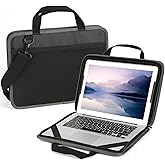CDBXPRG Laptop Case Sleeve 15.6 inch,15-16 inch Shockproof Computer Cover for HP,Laptop Bag for ASUS Acer Aspire 15,HP Pavilion/Envy 15,Dell Inspiron/Latitude 15,Lenovo IdeaPad 15,ASUS ZenBook(Black)