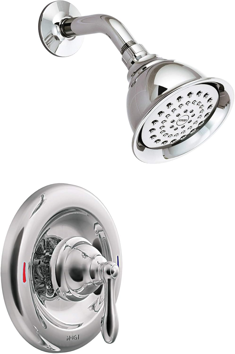 Moen 82495C Single Handle PosiTemp Pressure Balanced Shower Trim