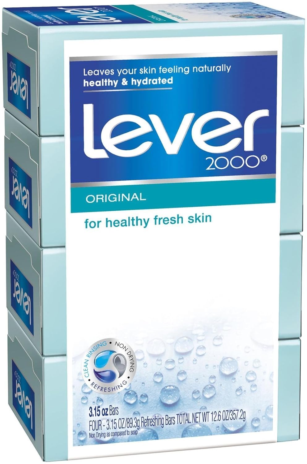Lever Original 2000 Bar Soap, 3.15 Ounce Bath Soaps Beauty