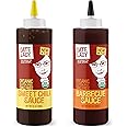 Savory Sauce Pack | BBQ Sauce and Sweet Chili Sauce | Gluten Free | Paleo Friendly | No Corn Syrup or Cane Sugar | No Added Flavors or MSG (Large Size) Use as a Sauce for Pizza or as a Dipping Sauce.