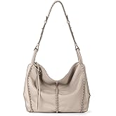 The Sak Los Feliz Hobo Purse - Premium Large Leather Women's Handbag for Everyday & Travel - Durable Purse With Zipper Pocket