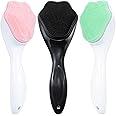 3 Packs Handheld Silicone Face Scrubber Exfoliator, Ooloveminso Face Brushes for Cleansing and Exfoliating, Manual Facial Cleansing Brush, Gentle Soft Face Wash Brush for Sensitive, Delicate, Dry Skin