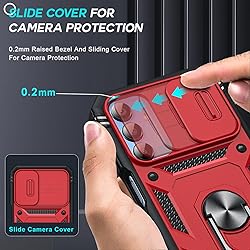LeYi Compatible for Samsung Galaxy A15 5G Case: A15