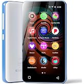 Innioasis G3 MP3 Player with Bluetooth and WiFi, 32G Player with Spotify | Music Player with Pandora 4" Touch Screen, Parental Controls for Kids, Android MP4 MP3 with Audible,Spotify Kids (Blue+White)