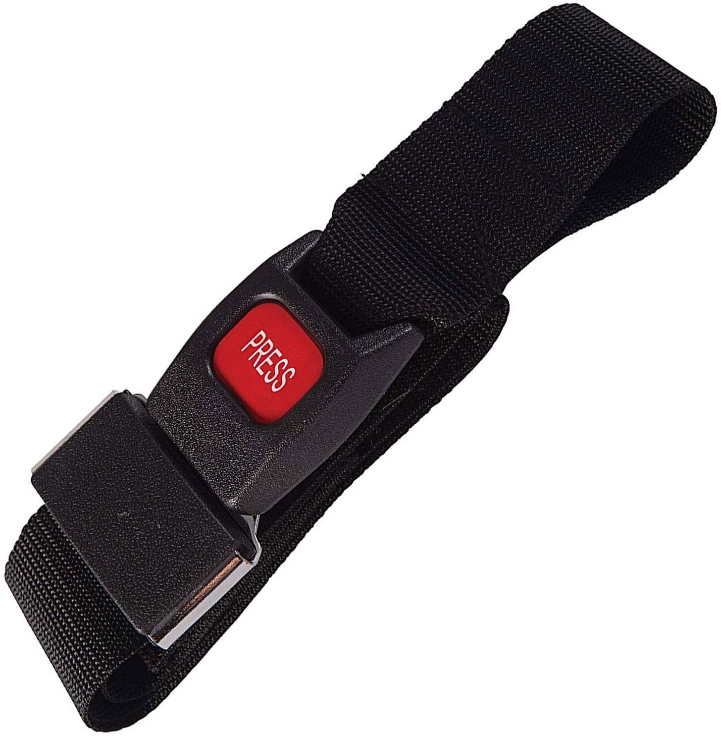 DMI Wheelchair Seat Belt, Wheelchair Safety Harness, Black: Health & Personal Care