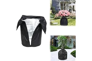 Functional Insulated Plant Pots Wraps,Plant Covers Freeze Protection,Insulated Plant Protector,for Winter Garden Outdoor Free