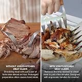 joeji's Kitchen Set of 2 Meat Shredder Bear Claws with Wooden Handles view 4