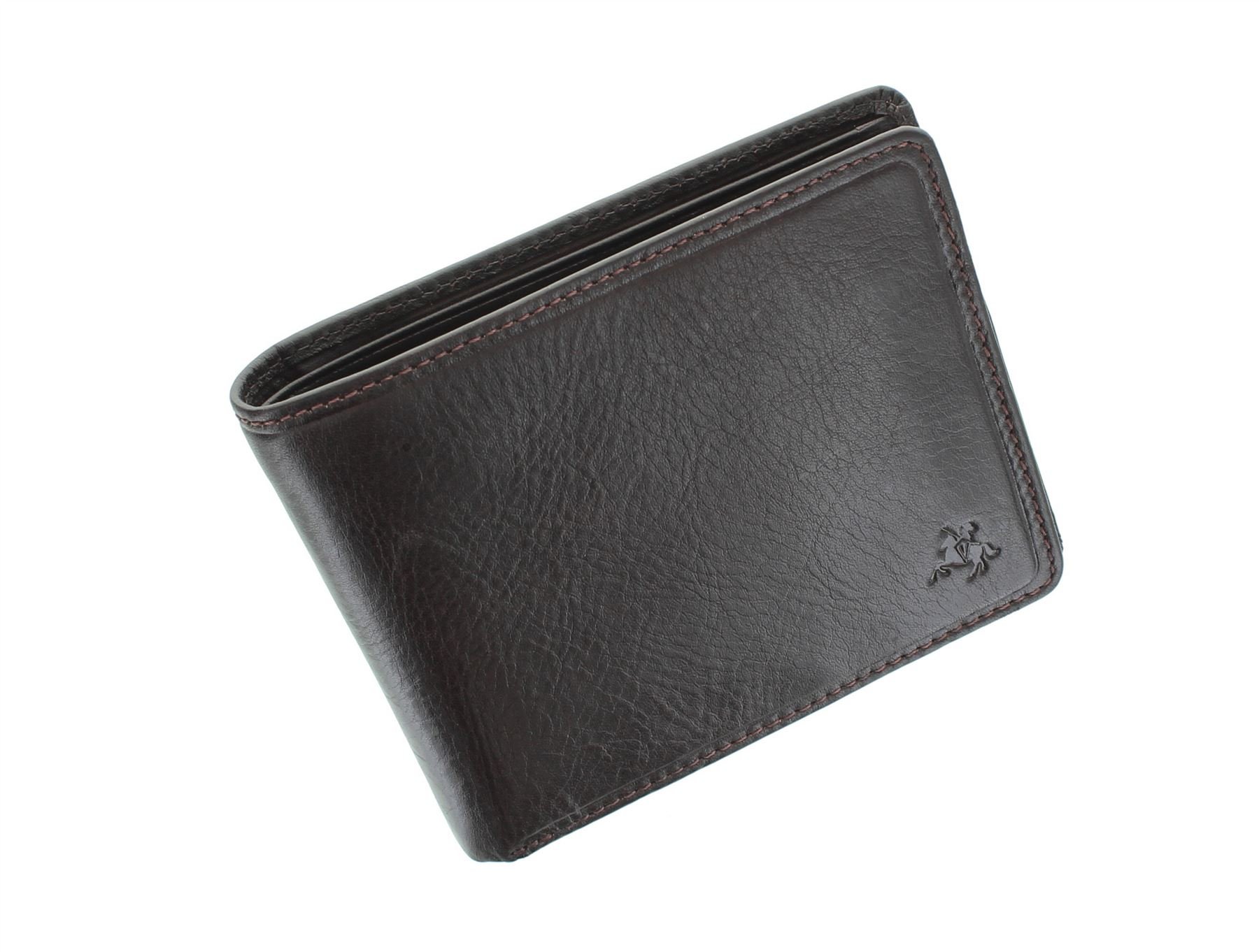 VISCONTI Tuscany Collection Francesca Leather Wallet with RFID Protection TSC46 Brown
