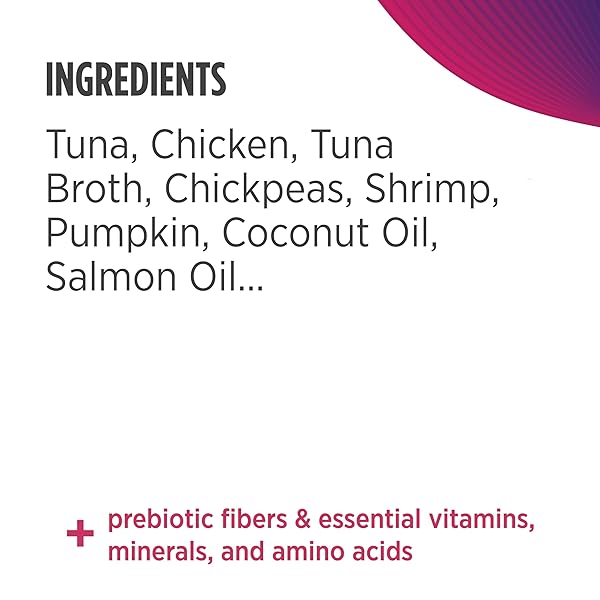 NULO MINCED YELLOWFIN TUNA & SHRIMP WET CANNED CAT FOOD, 2.8 OUNCE CANS, PACK OF 12