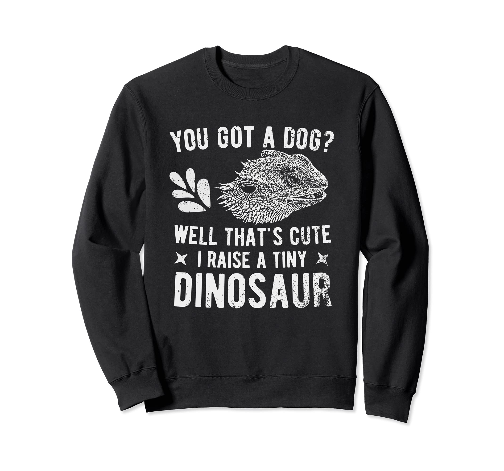 Tiny dinosaur - Lizard Reptile - Bearded Dragon Sweatshirt