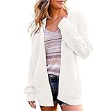 ADJHDFH Long Sweater Cardigan Women Black Long