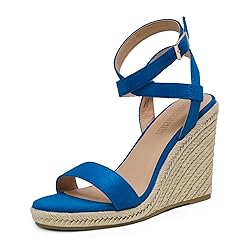 DREAM PAIRS Womens Open Toe Espadrilles Dressy