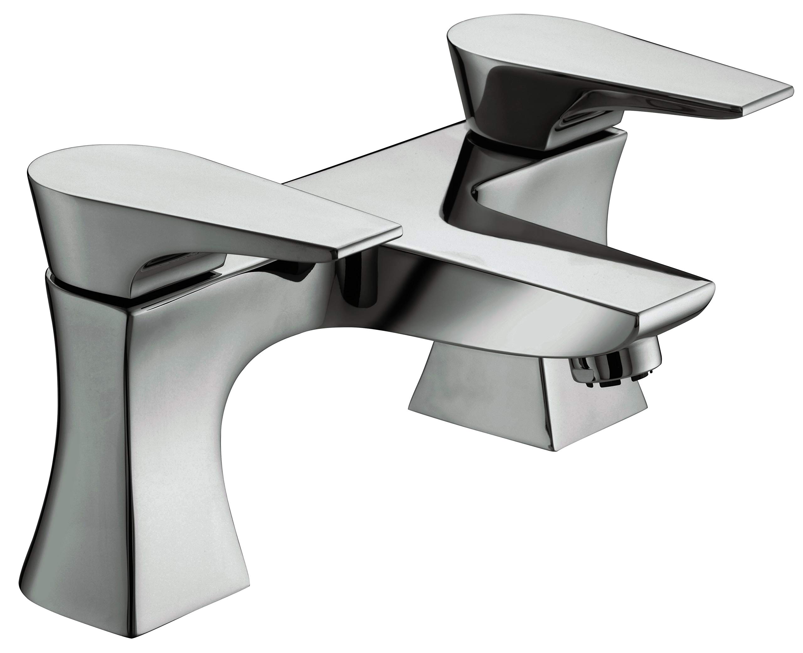 Bristan HOU BF C Hourglass Bath Filler, Chrome