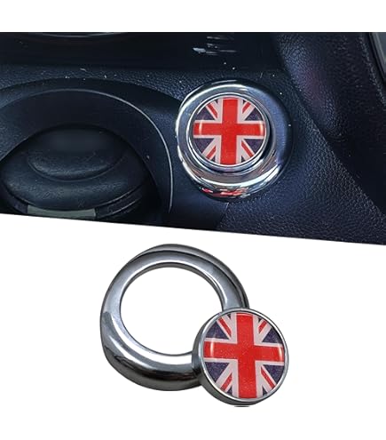 Universal Car Engine Start Stop Push Button Switch Decor Cover Car Accessories E - Foto 5