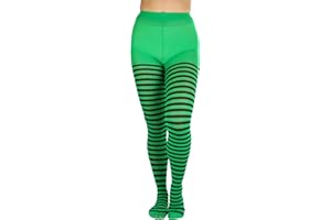 ToBeInStyle Women's Nylon Horizontal Striped Tights