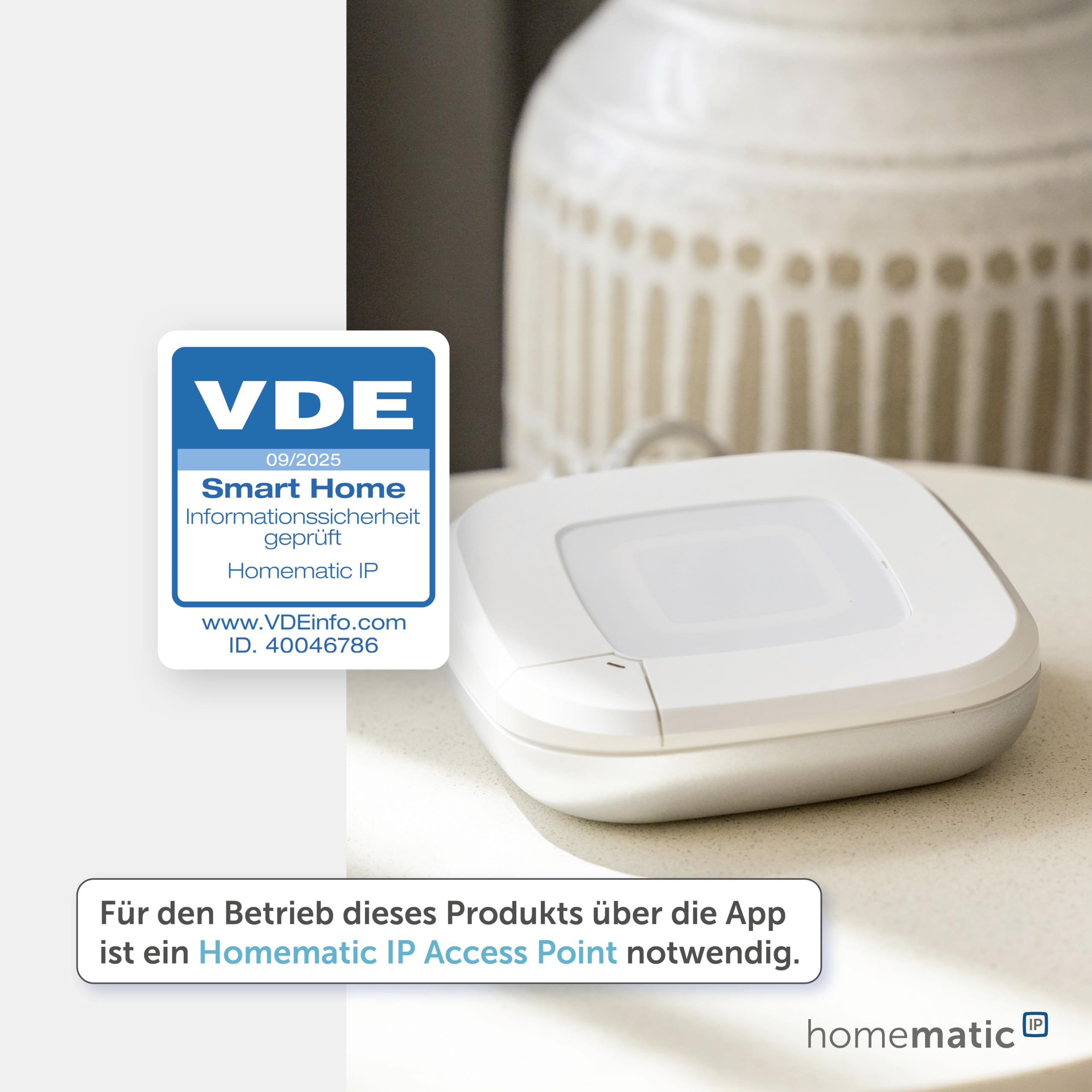 Homematic IP Heizkörperthermostat – Basic, Smart Home, digitaler Thermostat Heizung, Steuerung per App, Alexa, Google Home, einfache Installation, Energie sparen, 153412A3 4