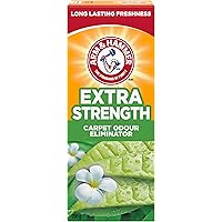 Arm & Hammer Carpet Deodorizer Powder, Extra Strength Carpet Odour Eliminator Plus Oxi Clean with Vacuum Booster, 700g (Pack