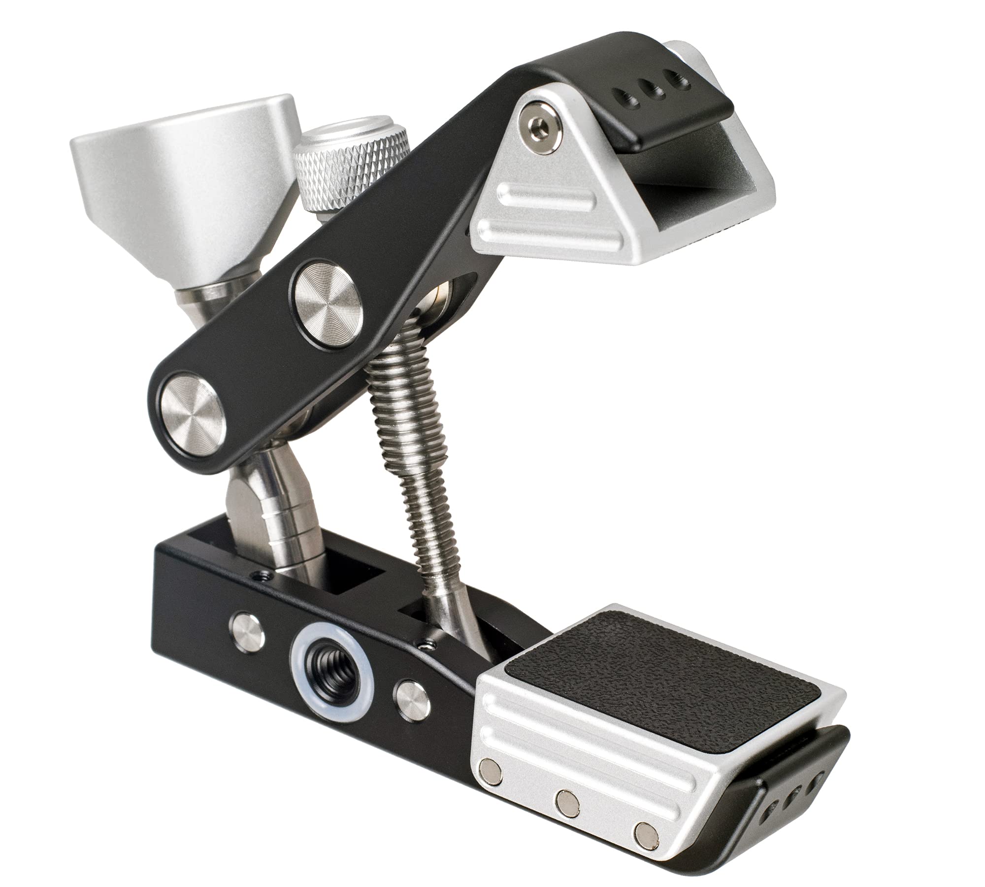 ayex FC-80 multifunctional clamp, maximum load 5 kg, suitable for ball heads of all kinds, made of aluminium