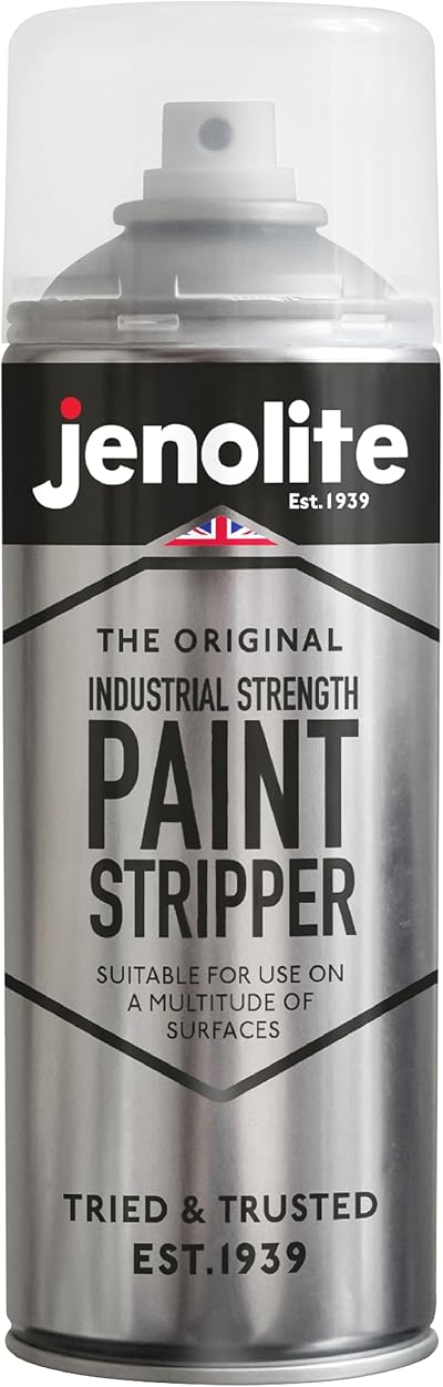 Jenolite Industrial Paint Stripper Aerosol 400ml Non-Drip Gel Formula