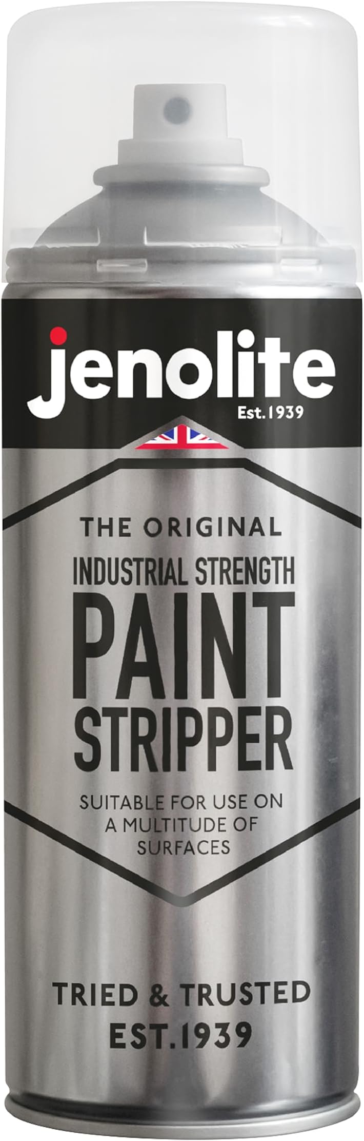 Jenolite Industrial Paint Stripper Aerosol 400ml Non-Drip Gel Formula